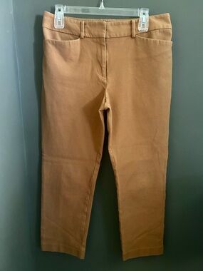 Ann Taylor Factory. Size 8 Pants in Camel/Tan.